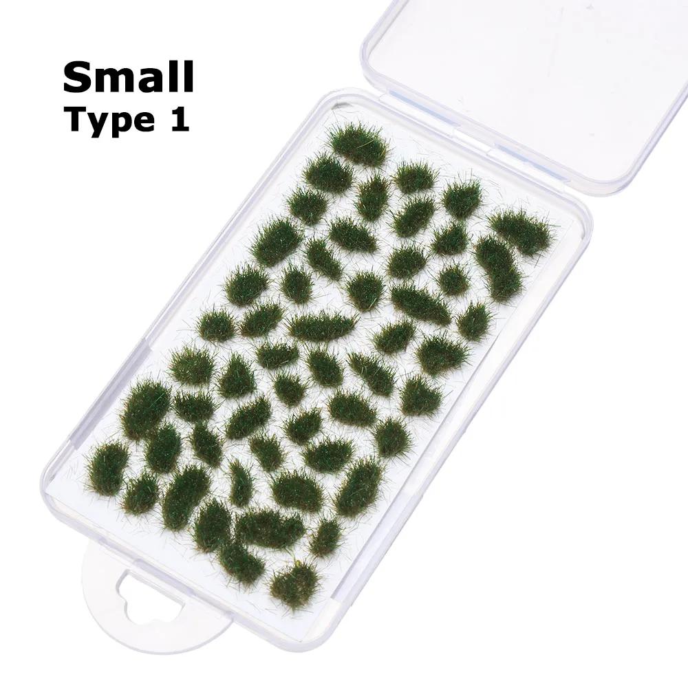 Irregular Grass Tufts Artificial Flower Cluster Simulation Wargaming Scenery Sand Table Layout DIY Accessories Modeling Material