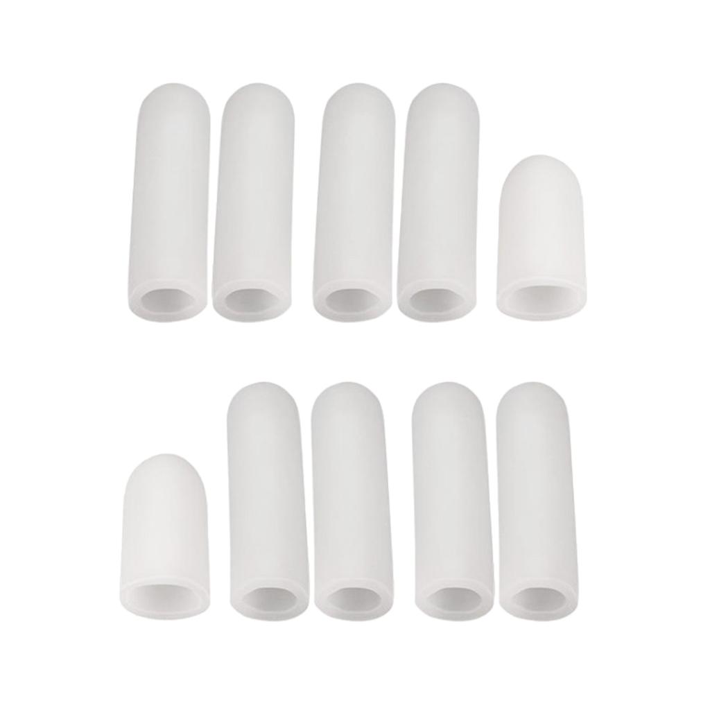20Pcs Finger Brace Splint Sleeve Thumb Support Adjustable Index Pinky