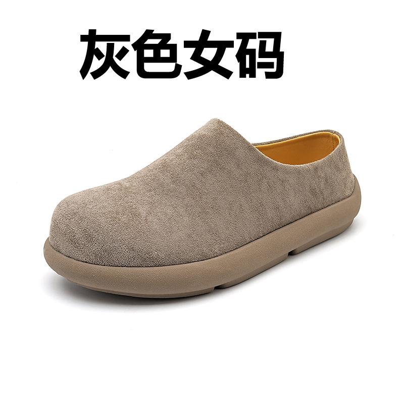 

Lazy thick sole heightening half a pack of Boken casual bread shoes home indoor and outdoor one pedal 45225-R 40