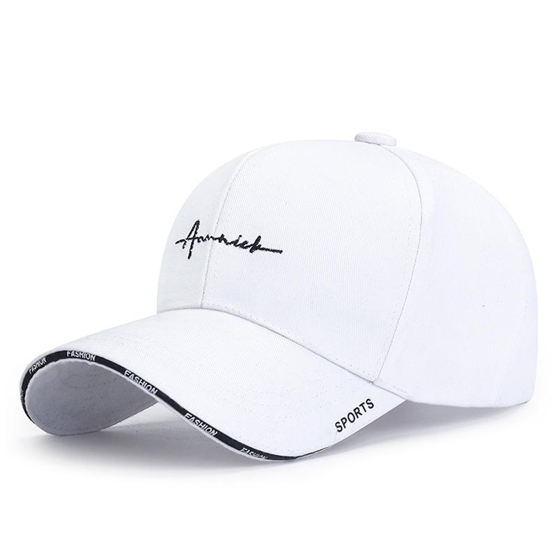 Ins Style Casual Baseball Cap: Spring & Autumn Unisex Letter Sun Visor Hat for Youth, Students, Couples