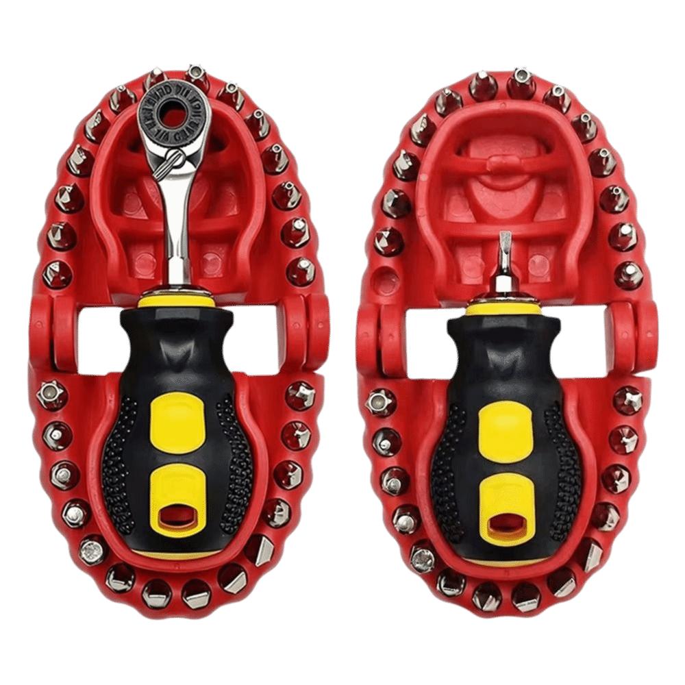 Multi-functional Screwdriver Set High Hardness Ratchet Wrench Repair Tool Kit  Household Hardware