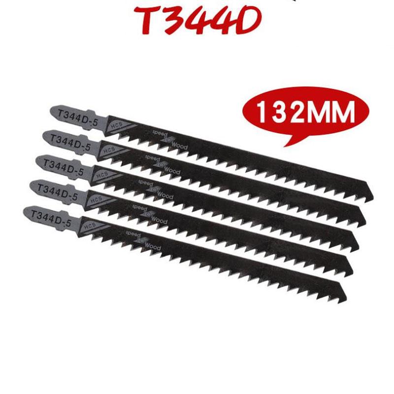 

Набор из 5/10 полотен для лобзика с Т-образным хвостовиком HCS, различные полотна для лобзика по дереву, пластику и металлу для Black & Decker Metabo T344D 5PCS 135mm