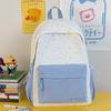 Schoolbag New INS Cute Polka Dot Plaid Backpack, Backpack for Primary and Secondary School Students, Lightweight Large-capacity Travel Backpack 