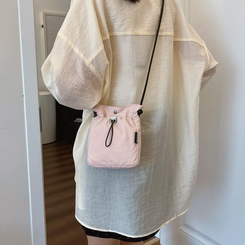 Stylish Casual Crossbody Coin Purse New Minimalist Fashion Phone Bag For Women 2024 Japanese Korean Artistic Lightweight Small Bag