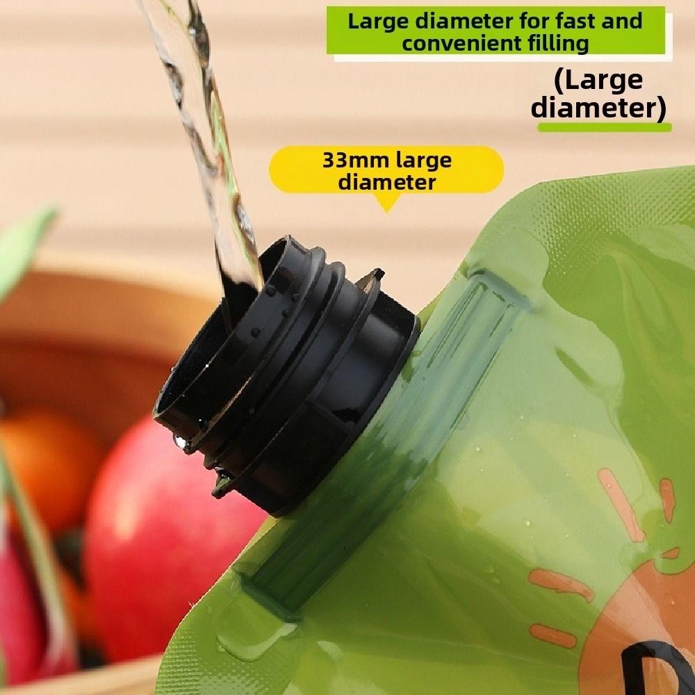8L Water Storage Bag Reusable Collapsible Water Container Outdoor Water Bag  Travel Use