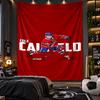 Arazzo da Appendere a Parete Stampa Montreal Canadiens Tessuto per Soggiorno Camera da Letto Decorazione Casa