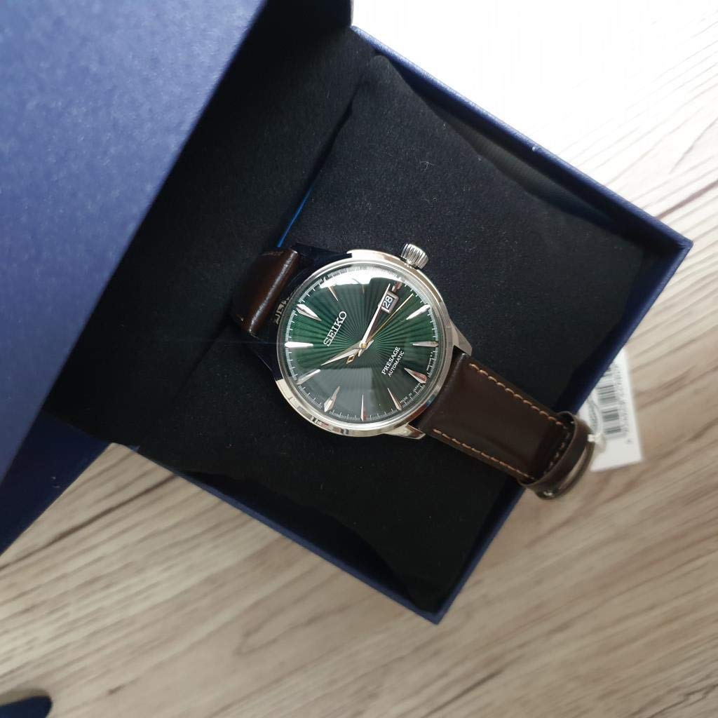 Seiko SRPD37J1 Presage Automatic Green Analog Sports Watch Made in Japan Automatic Overseas Shipping Men's