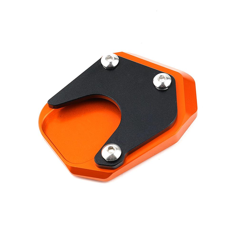 

For HONDA CBR650R CBR650F CBR500R 2013-2026 CBR1000RR 2004-2007 Motorcycle Valve Cap Kickstand Enlarger Side Stand Extension помаранчевий