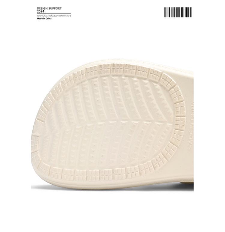 Men's Casual Cross-Border Beach Shoes: Thick-Soled, Closed-Toe, Convertible Sandals & Slippers for Couples.