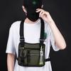 Oxford Cloth Men Chest Bag Large Capacity Message Crossbody Pouch Zipper Man' s Vest Bag  Unisex