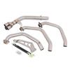New Front Bend Exhaust Pipe for 2021-2025 MT09/FZ09 Motorcycles