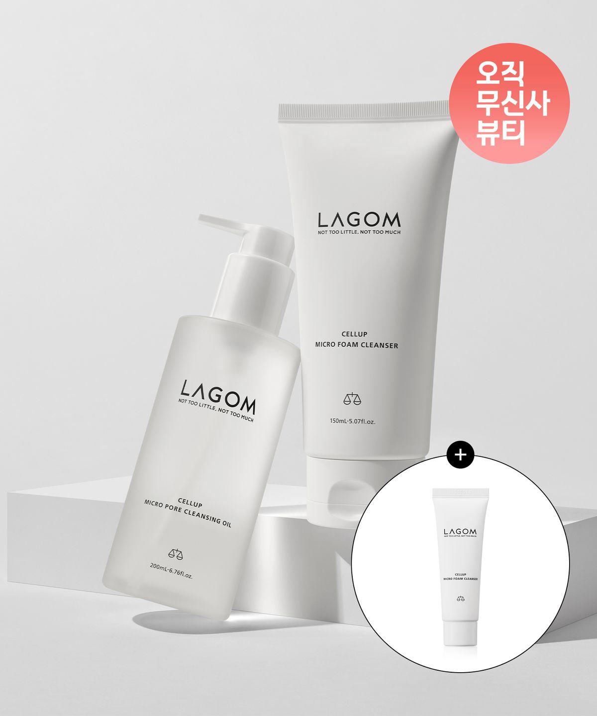 Micro Cleansing Oil 200ml + Micro Foam Cleanser 150ml (+ Extra 30ml Foam Gift)