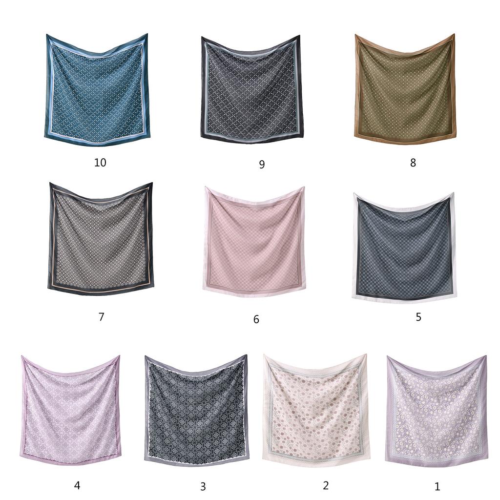 Malaysia Turban Wrap Cloth Convenience Head Scarf Lightweight Square Neck Scarf Soft and Breathable Neckerchief