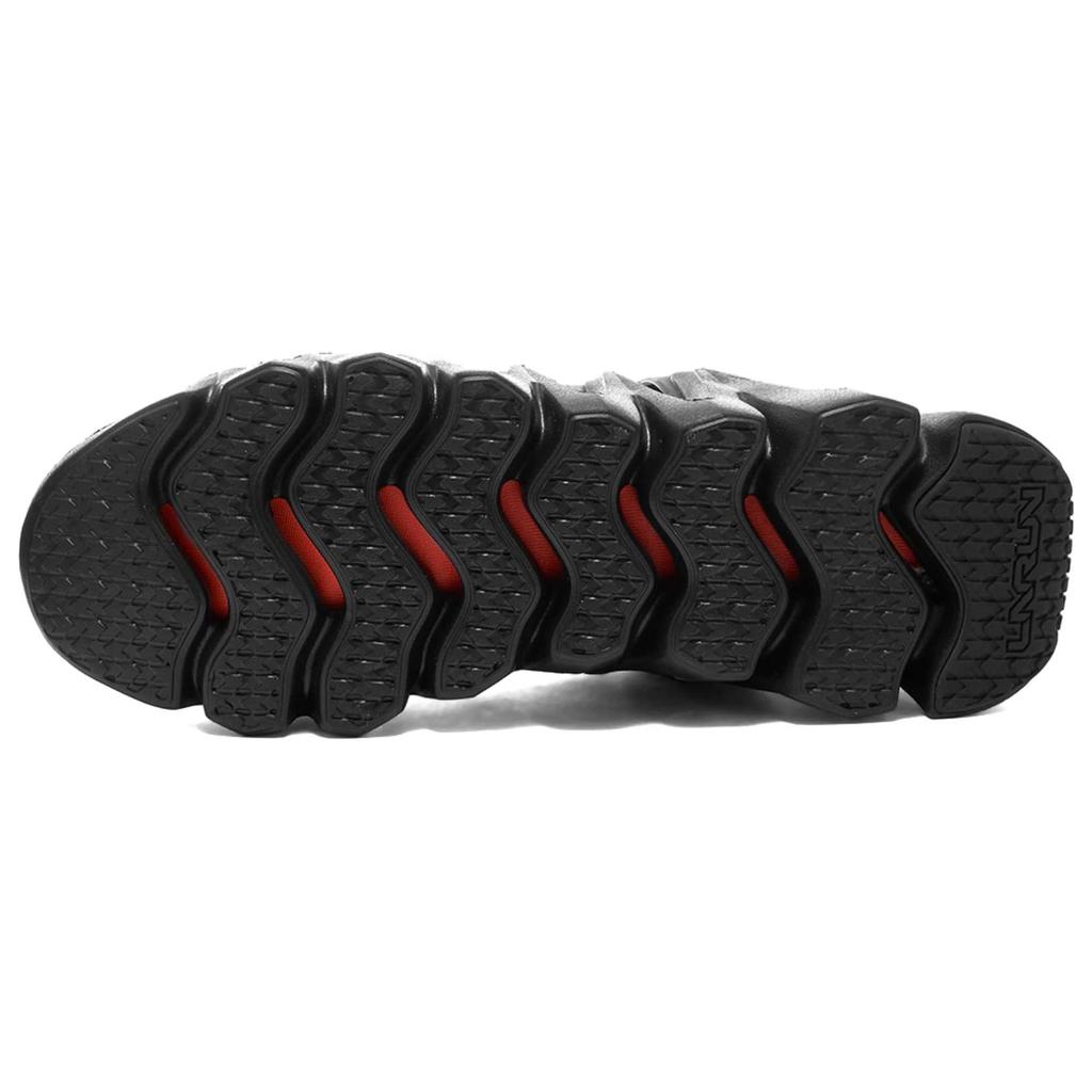 New LiNing Crazy Run X3 Anti Slip Wear Resistant Low Top Running Shoes Men's Black ARKQ005-1
