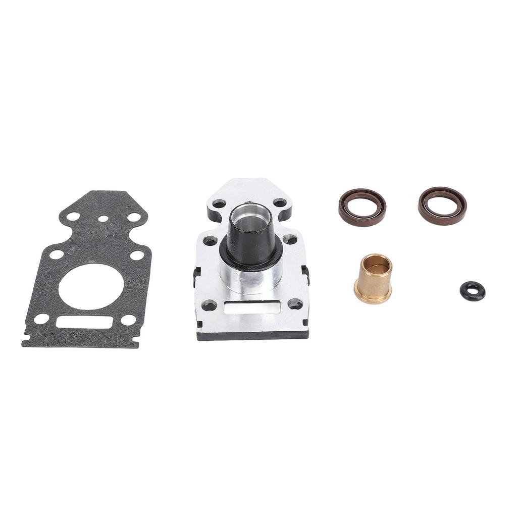 Outboard Water Pump Base Housing Kit 63V 45331 00 5B with 90381 14020 Bushing 93101 20048 Oil Seal 63V 45315 A0 Gasket
