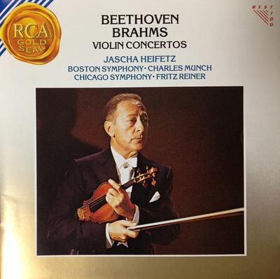 CD HEIFETZ (JASCHA), BEETHOVEN, BRAHMS - Beethoven: Violin Concerto In D Maj BVCC5057 VICTOR Japan Classical Used