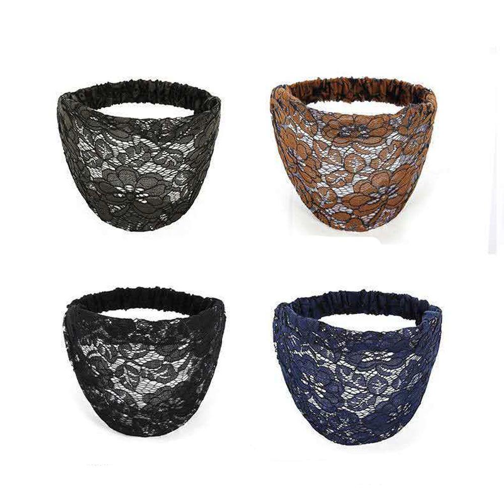 Gift Wash Face Headwear Lace Female Hair Band Headdress Korean Style Hair Band Wide Edge Headband