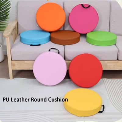 35CM Round Cushion Sponge Pad Dining Chair Cushions Outdoor Garden Seat Cushion Outdoor Chair Thicken Chair Pads Stool Non-slip
