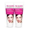 NO SCARS Aloe vera Čisticí gel na obličej pro hloubkové čištění | Čistá pleť, Redukce akné, Jizev po akné pro pleť náchylnou k akné - Muži a ženy 60 ml (Balení 2)