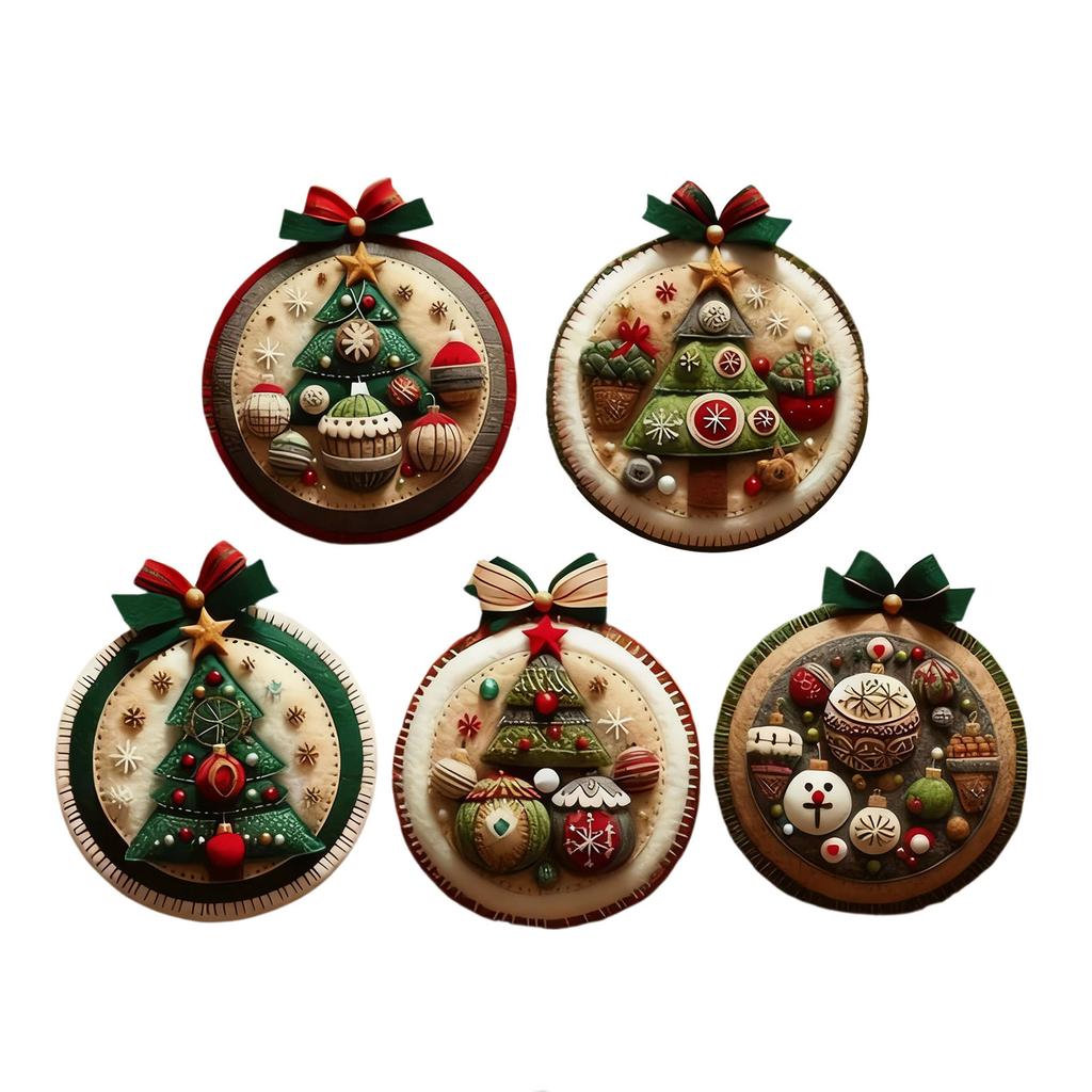 DIY Christmas Decorative Embroidery Set