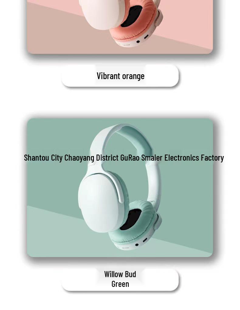 Cross-border Bestseller: Wireless Bluetooth Headband Headphones 2961 – Sports Over-Ear TYPE-C Gaming High-Fidelity Headset