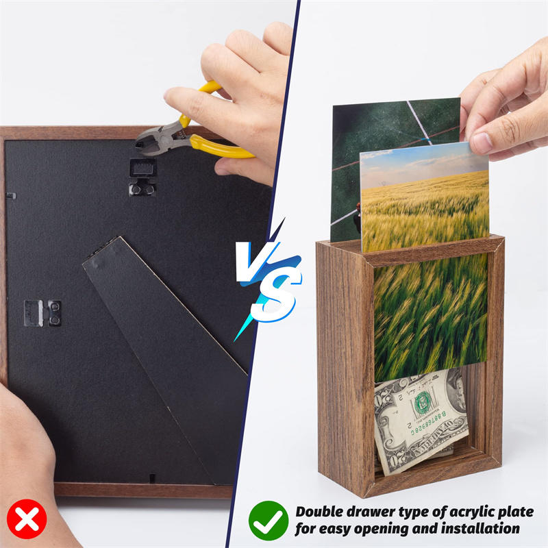 Hiding Safe Private Money Box Picture Frame Fake Sight Secret Stash Can Container Hiding Storage Important Item File