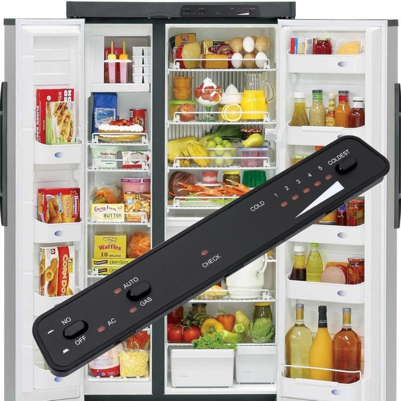 Kylskåp Kontrollpanel Reservdel Plasttextur för DM2662 DM2862 NDM1062 Säkerställer Energieffektivitet