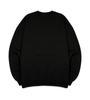 NP STUDIO Feeders Graphic Oversized Sweatshirt Black
