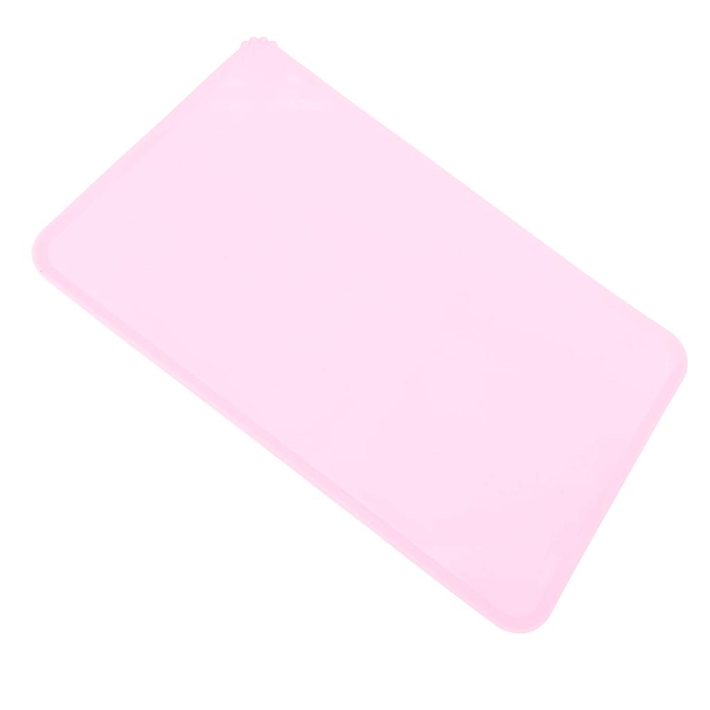 Silicone Pet Feeding Mat Spill Proof Anti Slip Washable Cute Look Cat Dog Food Water Bowl Mat for Indoor