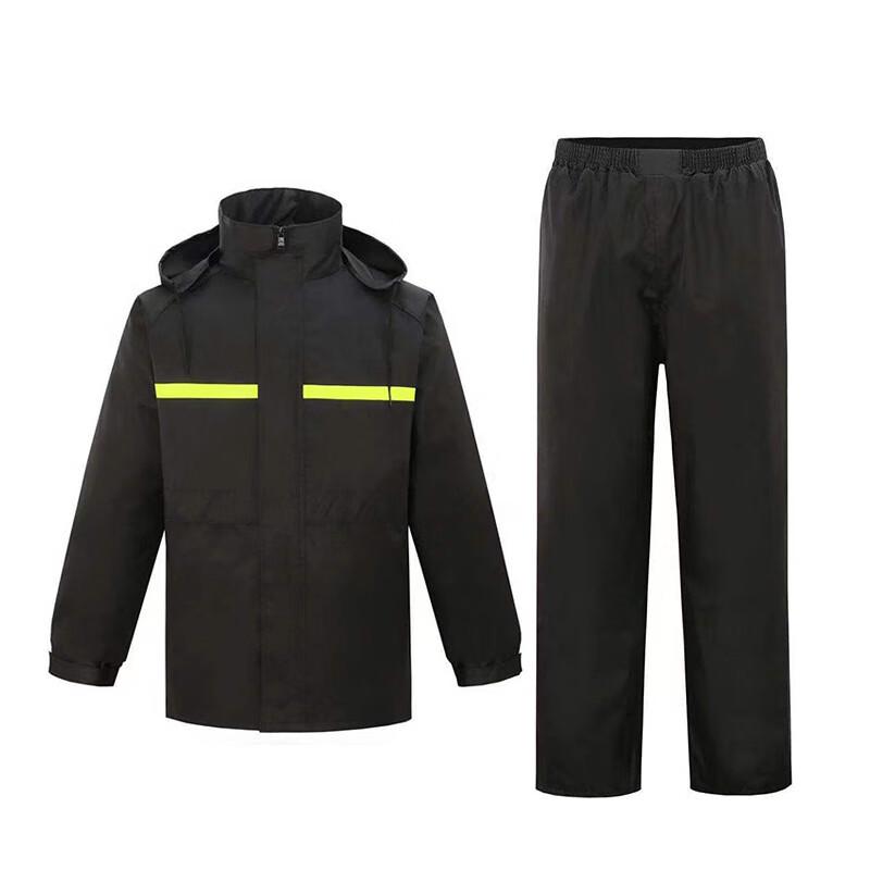 Sanji Outdoor TP1683 Anti-Static Reflective Rain Suit XL