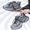Silver Core Storm 2025 Summer New Color Matching Pair of Shoelaces Casual Shoes Women's Platform Heightening Dad Shoes Women's Shoes