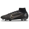 Mercurial Superfly 8 Fg Black Metallic Silver Gold Sneakers DJ2839-007