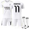 New Real Madrid Home Jersey Set #9 Mbappe #7 Vinicius Ronaldo Edition
