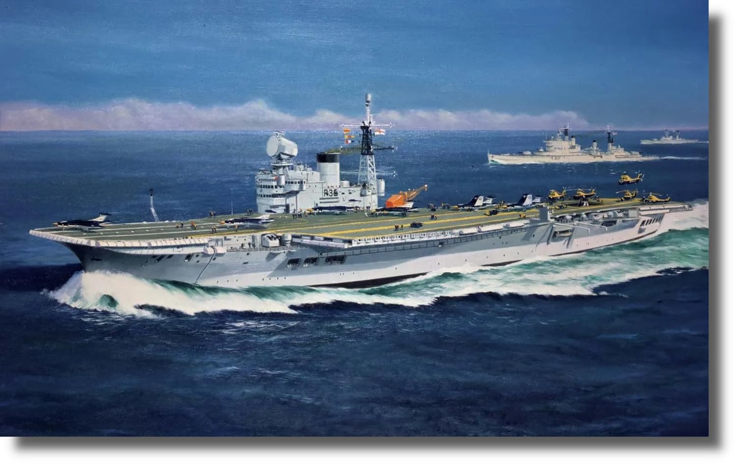 

Airfix Серия Винтаж Классика Британский HMS Victorious Пластиковая Модель 1/600 X-4201V