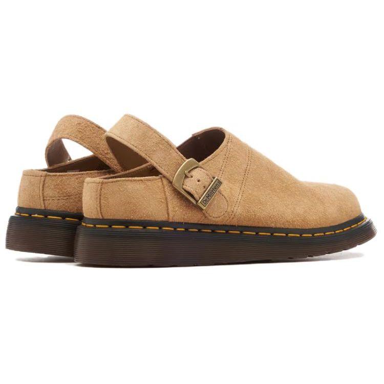 Dr. Martens Isham Suede Shoe Sandy Unisex Sneakers Brown 30619291