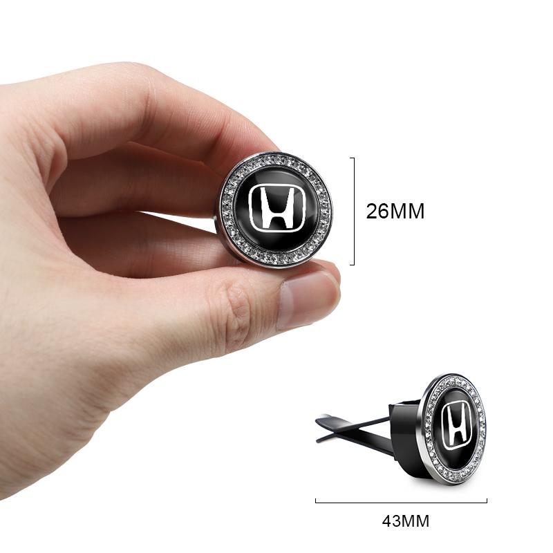 1Pcs Air Outlet Aromatherapy Clip Car Solid Perfume Freshener For Honda Civic FIT Accord Prelude CRV 5th City CRZ CRX Jazz HRV akw256