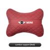 Kit de coussin de nuque et de soutien lombaire pour voiture Appui-tête automatique Pour MINI Cooper R56 F56 R50 JCW Cabrio Aceman Countryman Clubman Roadster Coupe