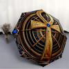 1pc Egyptian The Key To Life Automatic Folding Umbrella   Compact 8 Rib Design, Durable Iron Frame for Travel, Outdoor,  A0920109