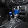 Car 4WD Gear Head Decoration Cover Stickers For Jeep Wrangler JL for JT Gladiator 2018 Up ABS Interior Accessories