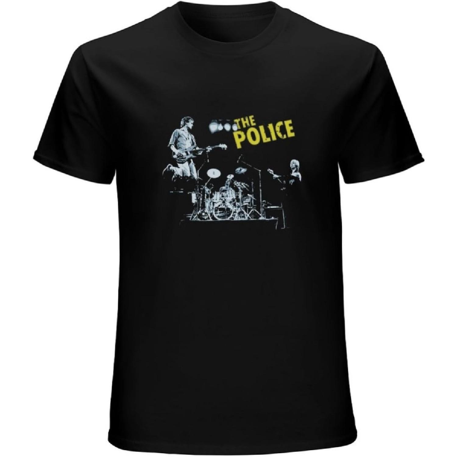 Ouybia The Police Live Band Men T-Shirt Black XXXXXL разноцветный