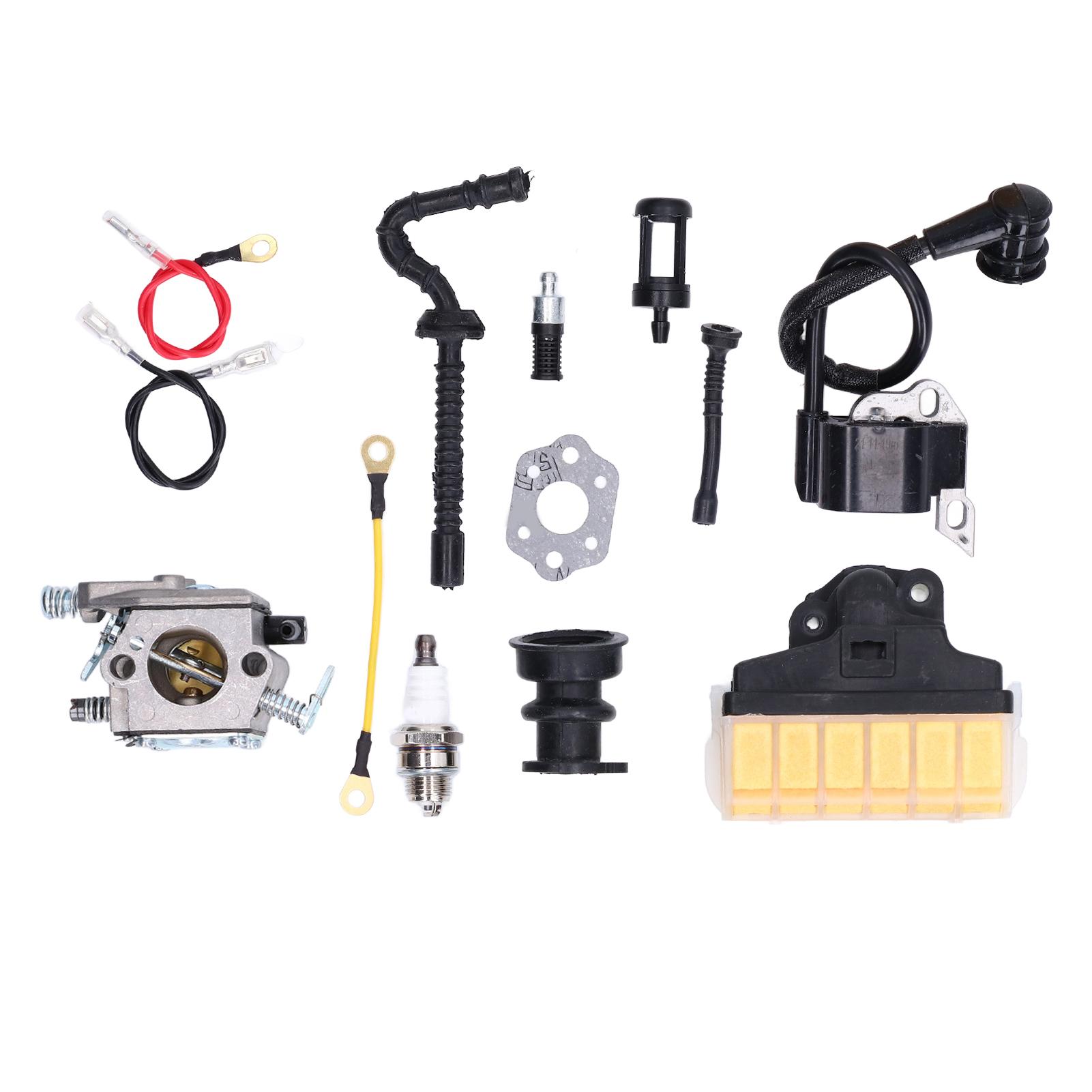 

Комплект карбюратора для цепной пилы, катушка зажигания, фильтр для карбюратора цепной пилы для Walbro WT286 1123 160 1650