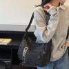 Nylon Cloth Bag Women'S Fashion Versatile Messenger Bag Student Daily Storage Shoulder Bag Casual Commute