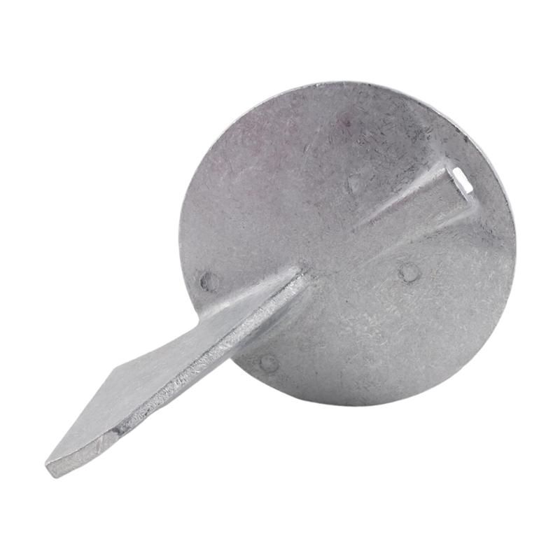 A58X-Trim Tab Skeg& Zinc Anode For Outboard Engine 115HP 150HP 175HP 200HP- 6J9-45371-00 6J9-45371-01 6K1-45371-02, Sierr серебряный