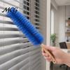 Fan Blade Cleaning Brush Brush, Reusable Dust Collector, Non-Detachable Bendable Design, Removal Multifunctional for Blinds Cobwebs Easy Clean