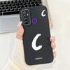 For Realme 5i RMX2030 6i RMX2040 Cover For Realme 6i Case Simple Fashion Letters A-Z Pattern Design Silicone Shockproof Bumper