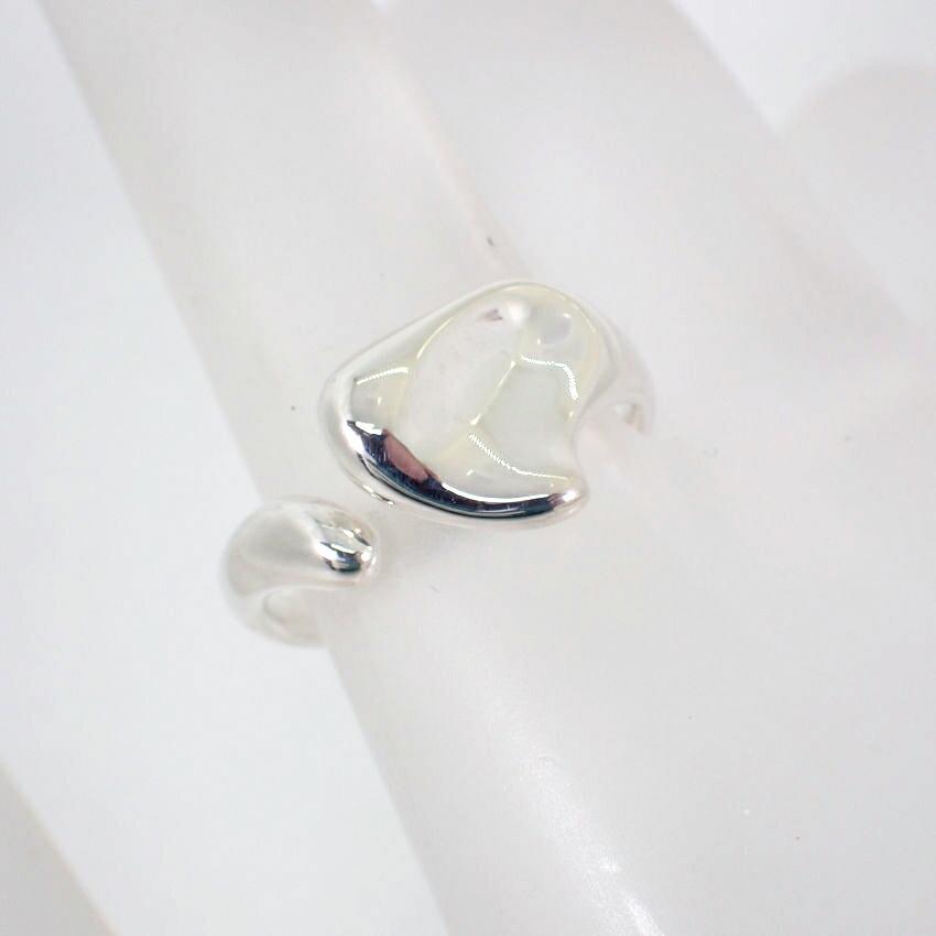 [Used] TIFFANY 925 Full Heart Ring / Size 10 / j62-4