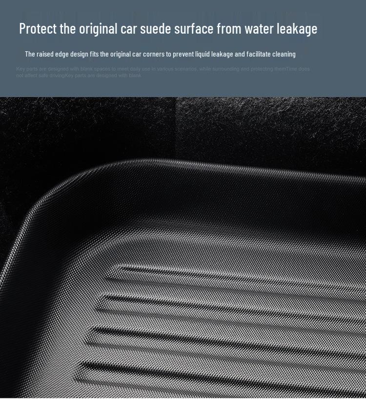 Tesla Model Y Floor & Trunk Mats - Waterproof TPE (2025 Facelift)