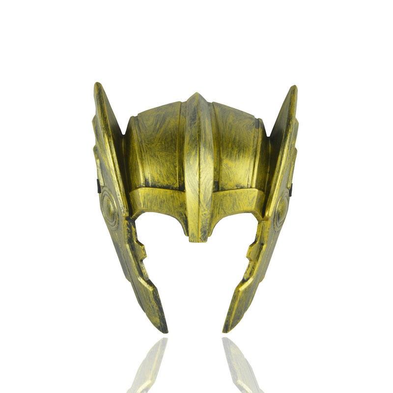 Hammer Thor Custome Helmet Mask Kids Cosplay Toys Action Figure Light Without