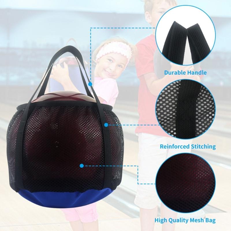 Bowling Ball Tote Bag Practical Bowling Accessories Bowling Ball Bag with Handle
