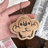 Pendant Soft Fluffy Muscular Cockroach Charm Key Chain Multi-Functional Key Holder Stress